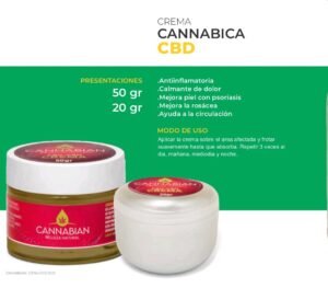 crema cannabica CBD 50Gr