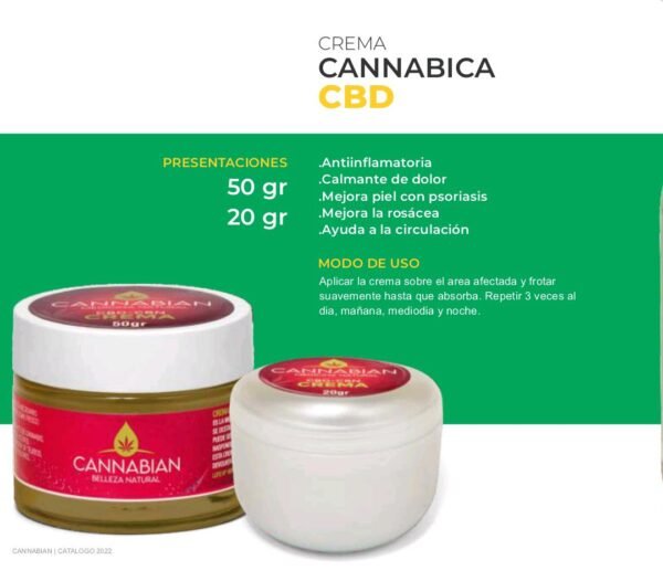 crema cannabica CBD 50Gr