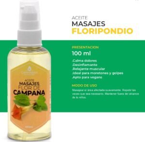 Áceite de floripondio para masajes 100ml